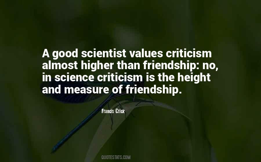 Quotes About Values Of Friendship #1141517