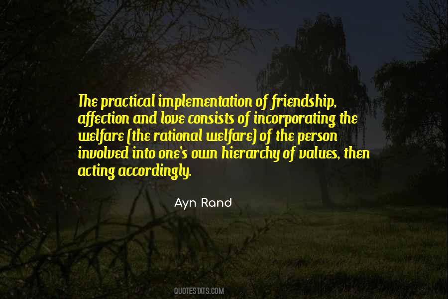 Quotes About Values Of Friendship #418492