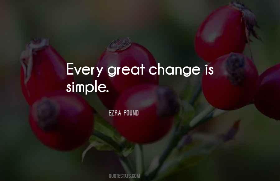 Great Change Quotes #1132089