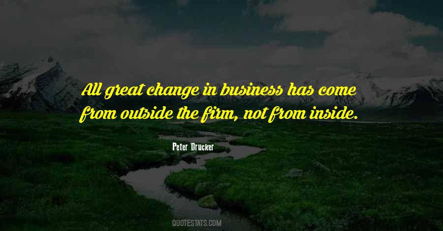 Great Change Quotes #1476044