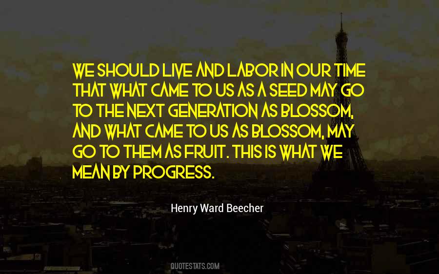 Labor Without Fruit Quotes #760781