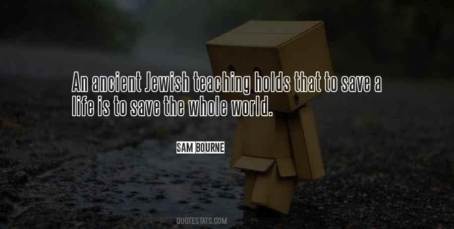 Jewish Life Quotes #1082418