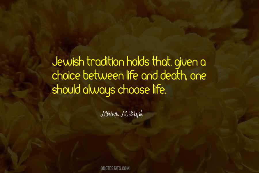 Jewish Life Quotes #1143419