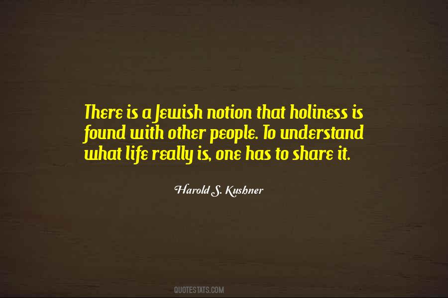 Jewish Life Quotes #246671