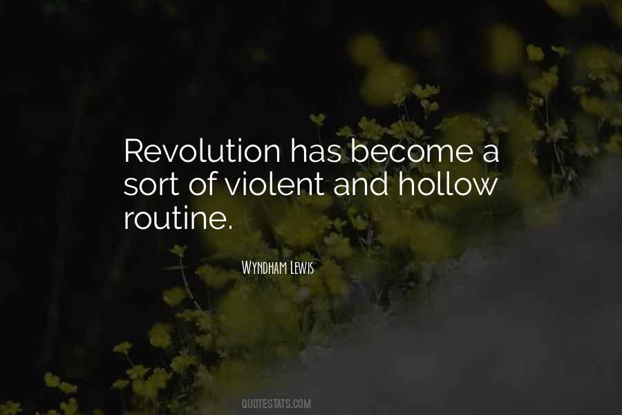 Quotes About Violent Revolution #1260911