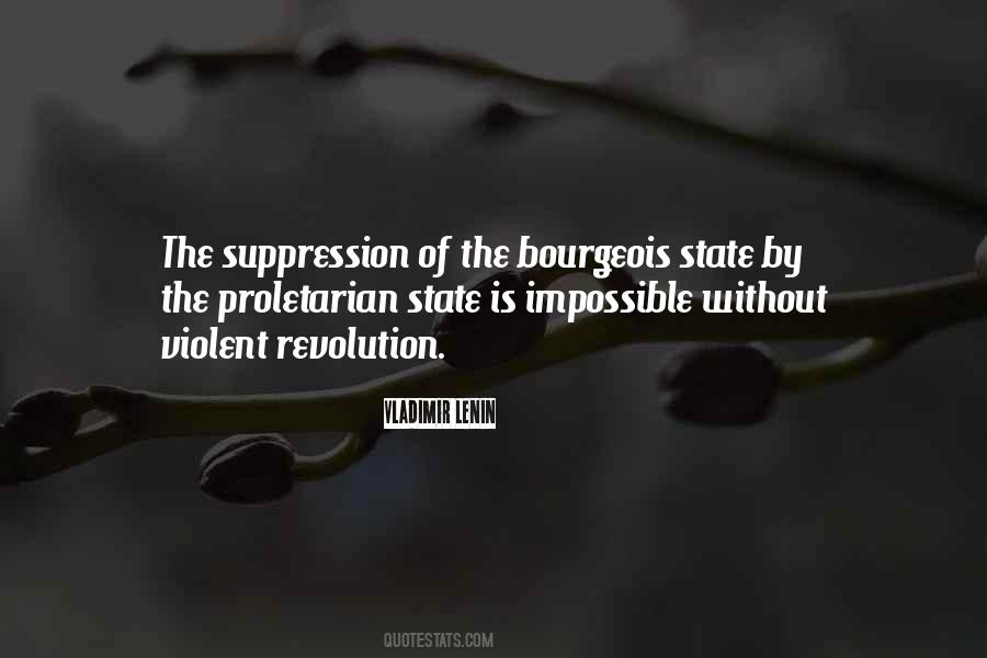 Quotes About Violent Revolution #1694209