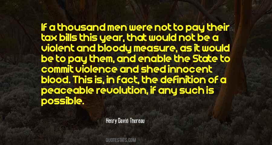 Quotes About Violent Revolution #1766248