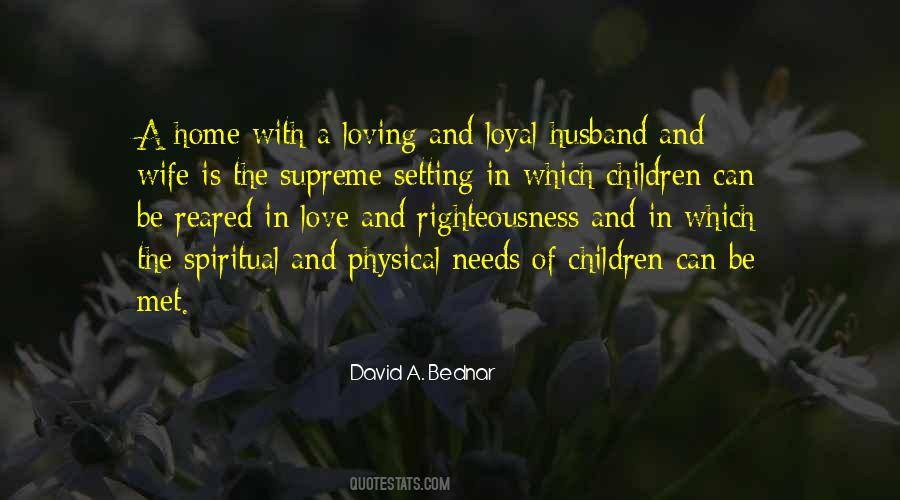To My Loving Husband Quotes #1670857