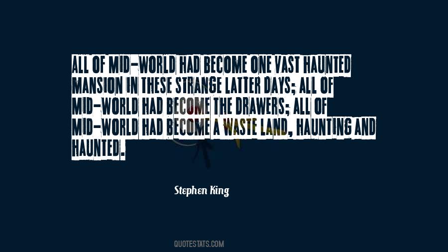 Land Waste Quotes #1548633