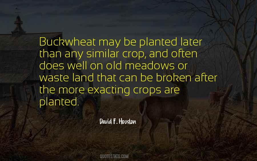 Land Waste Quotes #269880