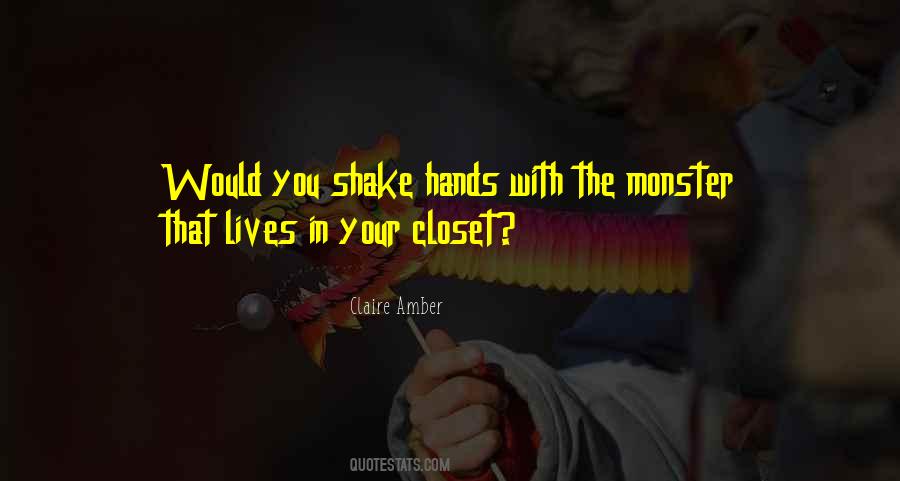 Quotes About Shake Hands #1270296