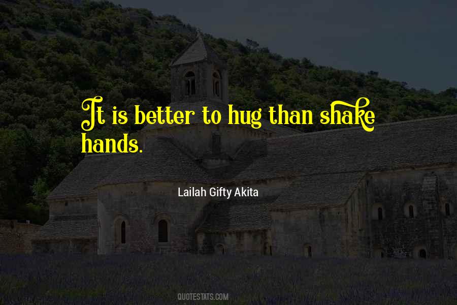 Quotes About Shake Hands #1701352