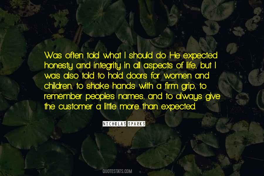 Quotes About Shake Hands #507326