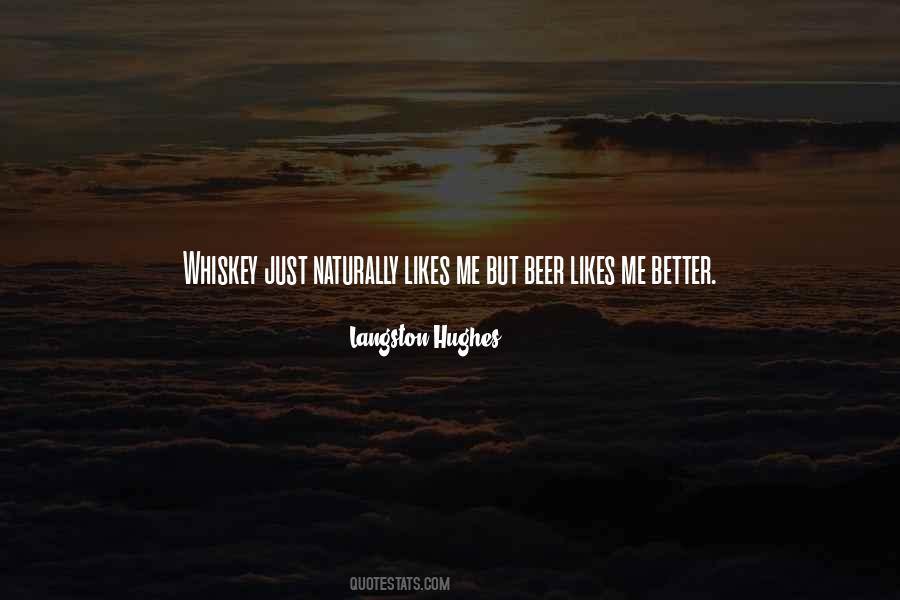 Quotes About Beer And Whiskey #1823386