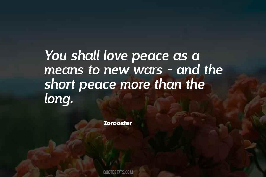 Quotes About Wars And Peace #1701069