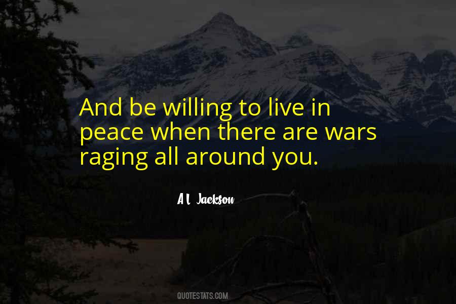 Quotes About Wars And Peace #546266