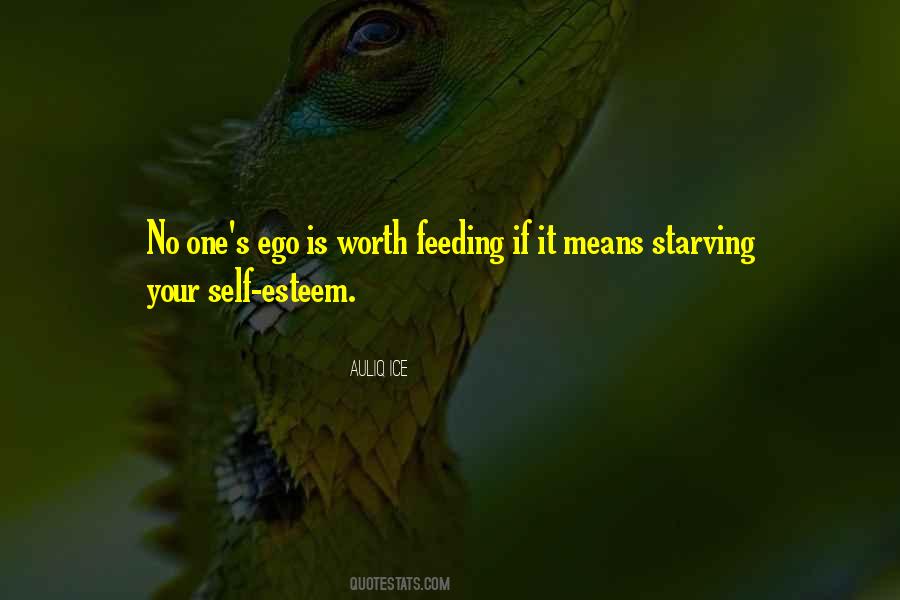 Quotes About Feeding Someone's Ego #475938