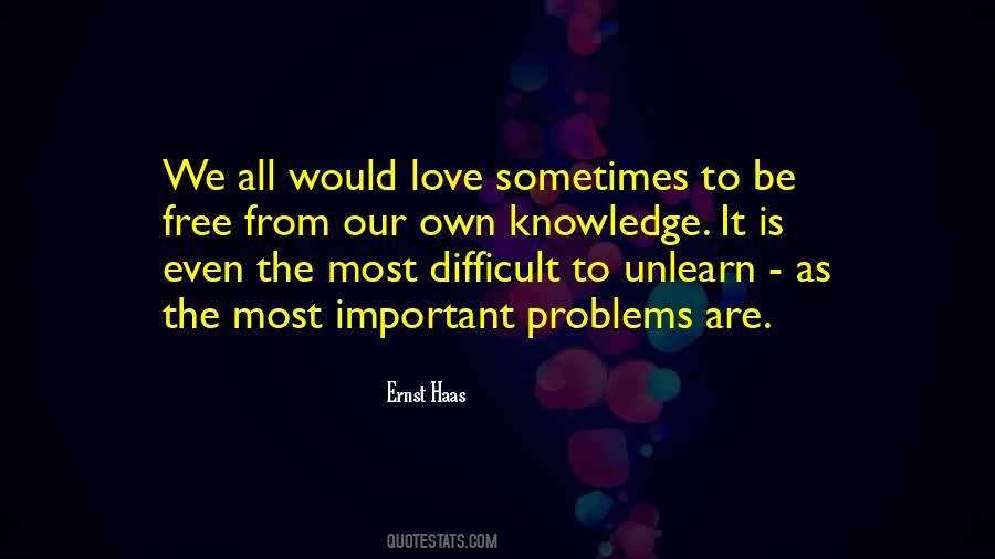 Quotes About Love Problems #309158