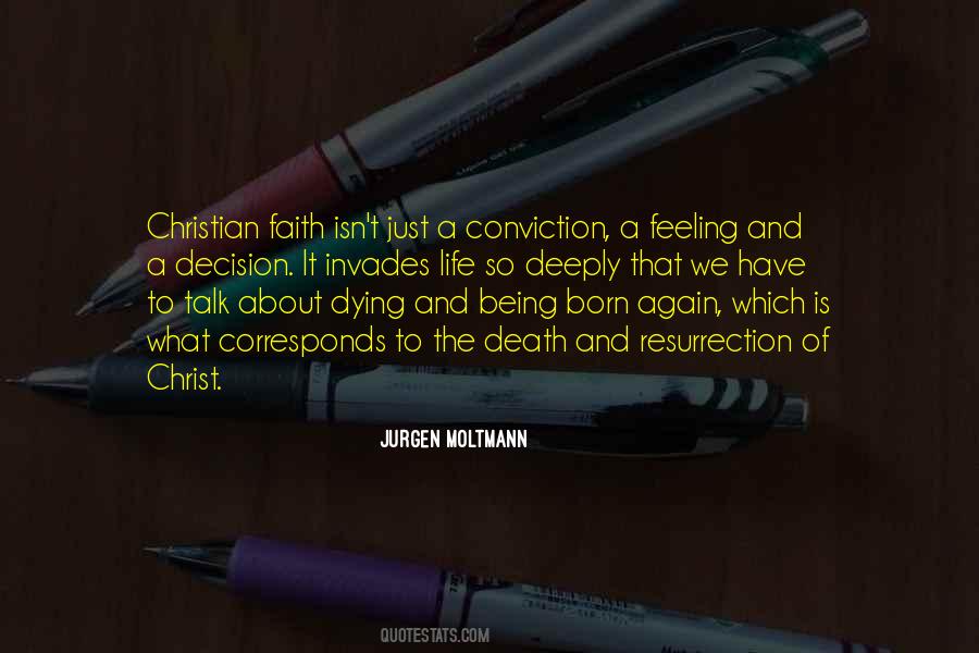 Quotes About Christian Conviction #1483713