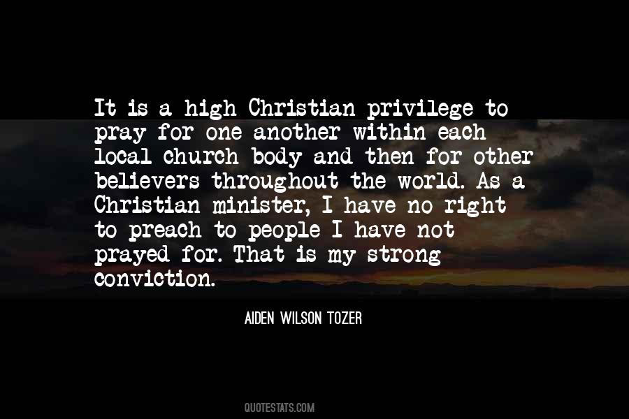 Quotes About Christian Conviction #1768132