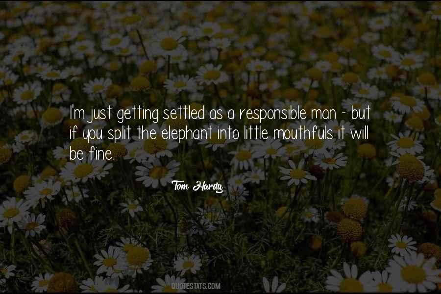 Quotes About Responsible Man #1485404