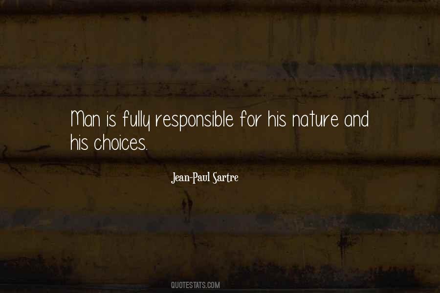 Quotes About Responsible Man #571090