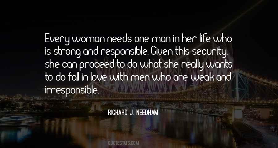 Quotes About Responsible Man #918136