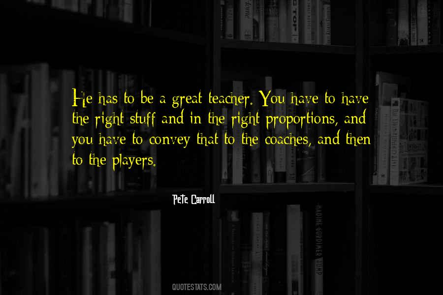 Quotes About Great Coaches #1460054