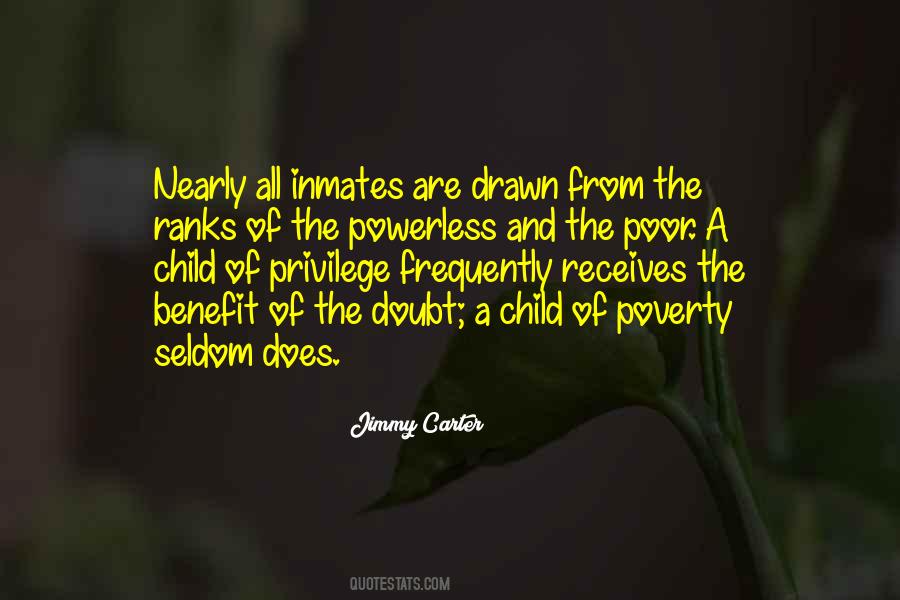 Quotes About Poor Child #116691