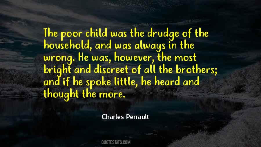 Quotes About Poor Child #1498319