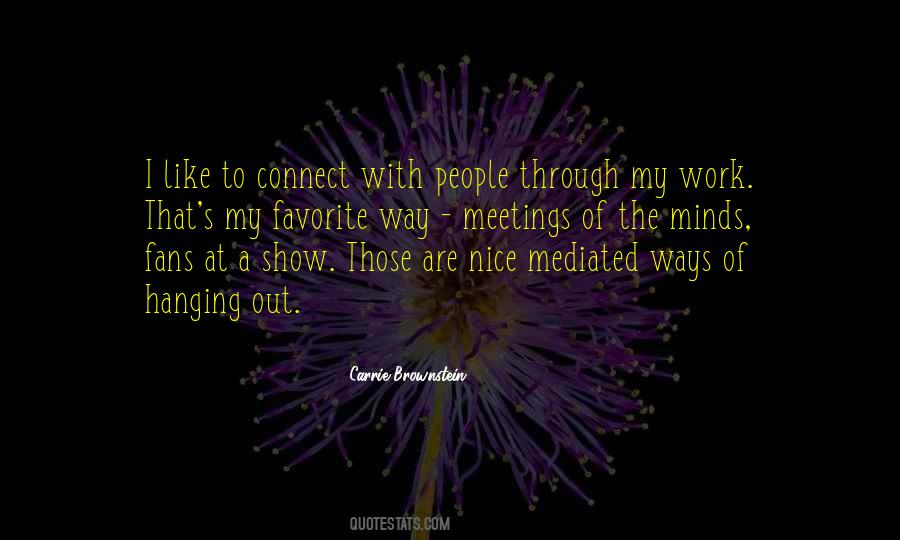 Quotes About Like Minds #323482