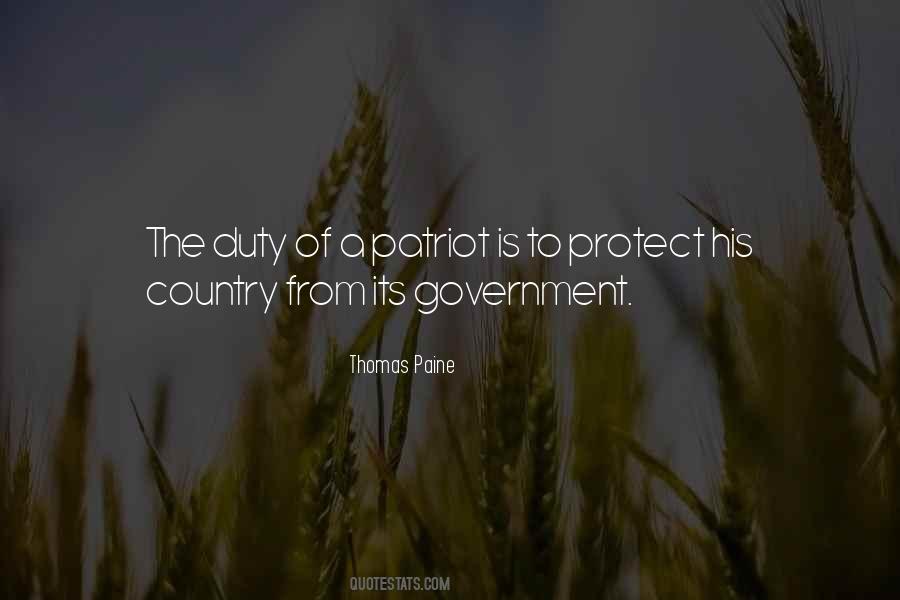 Quotes About Duty To Country #182197
