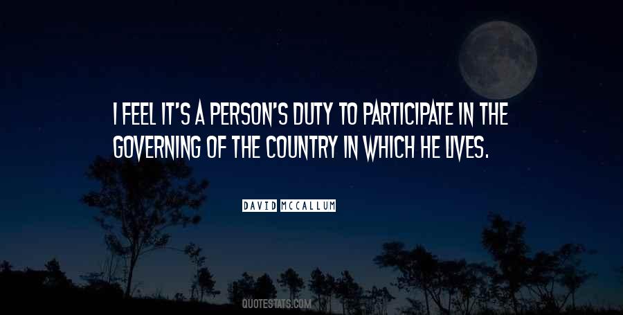 Quotes About Duty To Country #501431