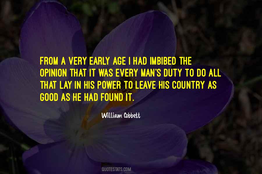 Quotes About Duty To Country #597578