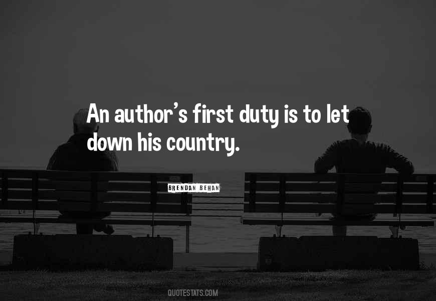 Quotes About Duty To Country #977059