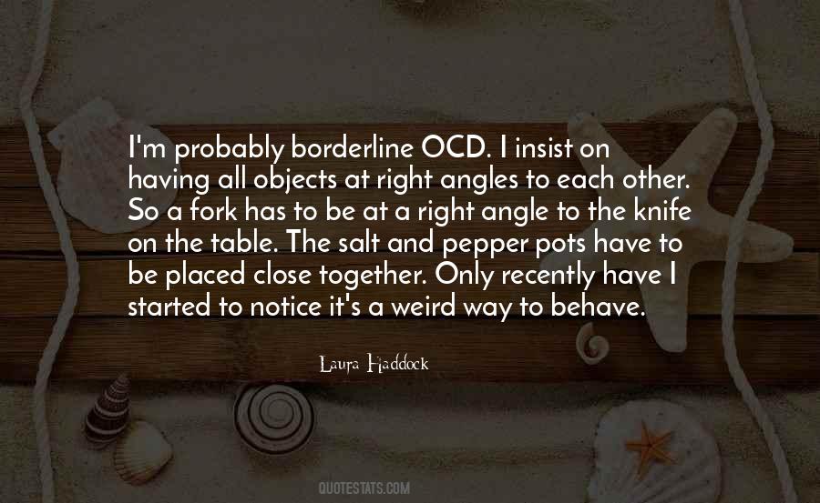 Quotes About Ocd #488505