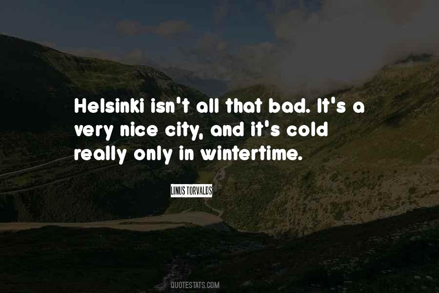 Quotes About Helsinki #1075908