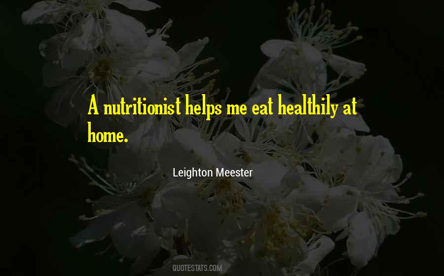 Quotes About Nutritionist #922699