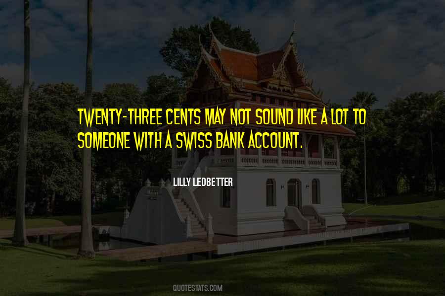 Swiss Bank Quotes #1106490