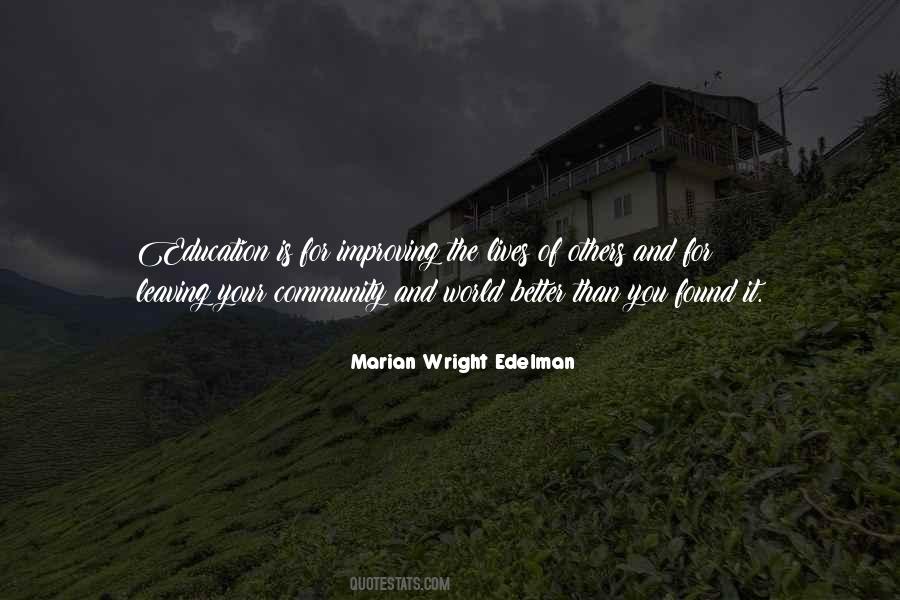 Quotes About Education And Community #459259