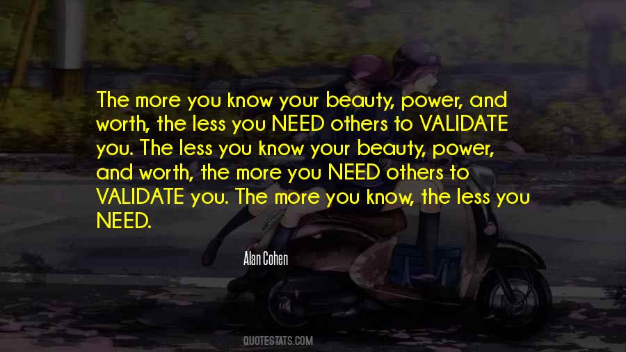 Know Your Power Quotes #1288223
