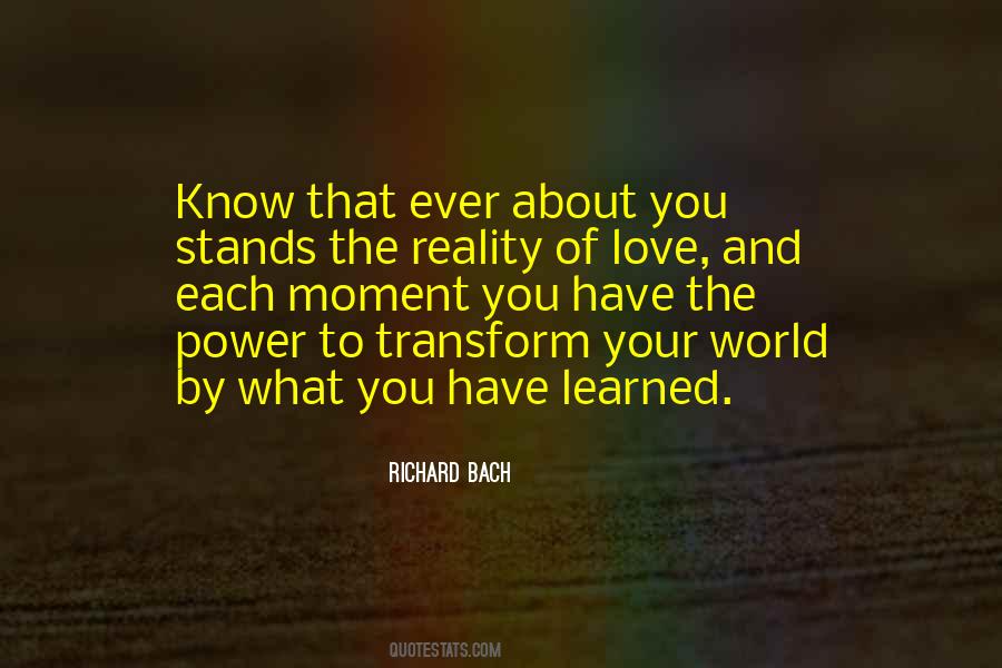 Know Your Power Quotes #1325861