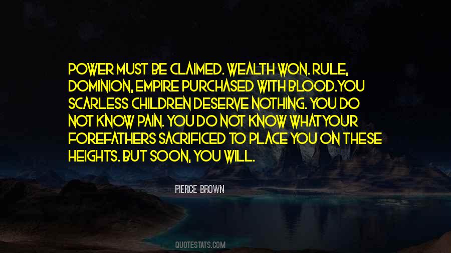 Know Your Power Quotes #229591