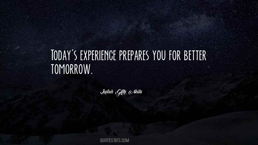 Quotes About Better Tomorrow #1333705