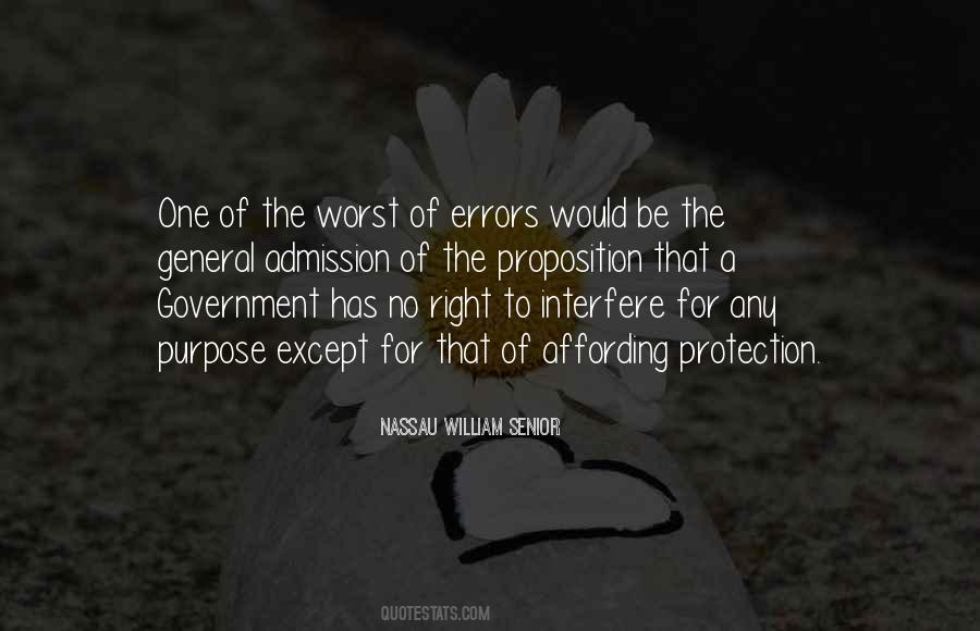 Quotes About Purpose Of Government #1455384
