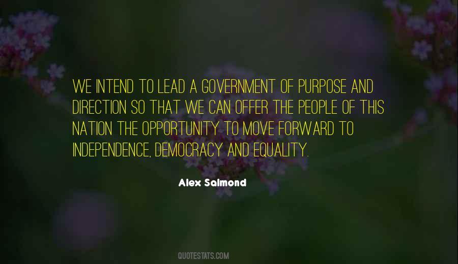 Quotes About Purpose Of Government #1546177