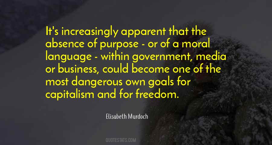 Quotes About Purpose Of Government #1742319