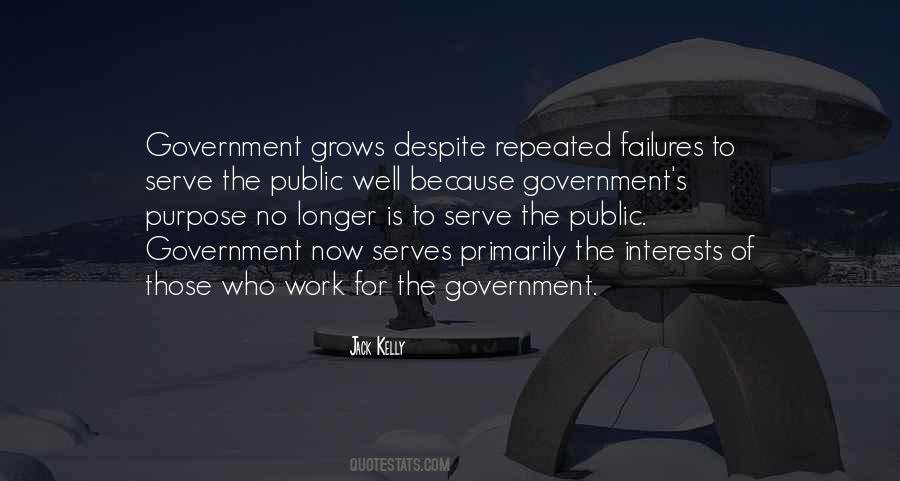 Quotes About Purpose Of Government #390104