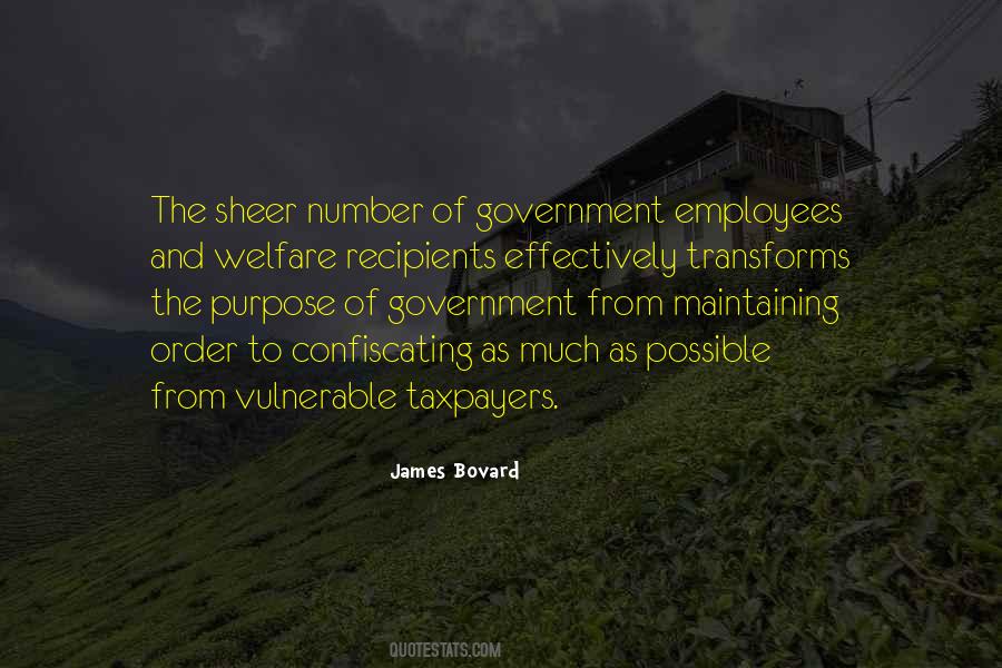 Quotes About Purpose Of Government #538769