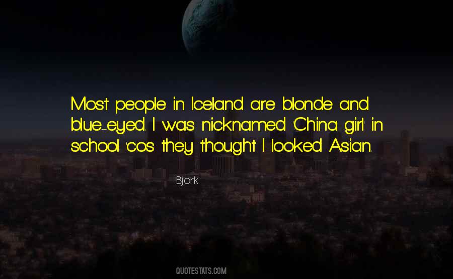 Quotes About Blue Eyed Girl #994385
